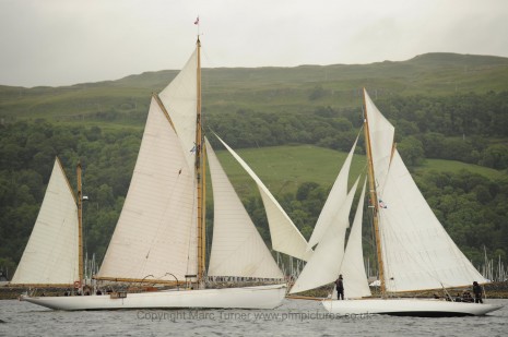 The Fife Regatta 2013, Classic sailing on the Clyde Day 1